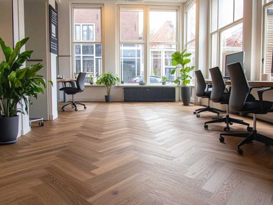 بهترین رنگها و طرحهای پارکت لمینت برای طراحی داخلی ادارات
